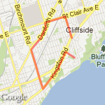 Week 1 Day 6 route map