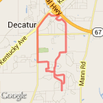 Furnas Rd Route route map