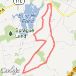 Tom route school 6.8miles route map