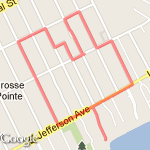 Up and Down route map