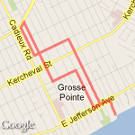 To Maddie and Back route map