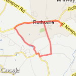 lots of hills route map