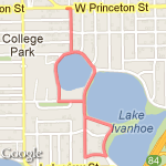 Step 2 to 3 miles route map