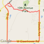 WalMart Loop route map