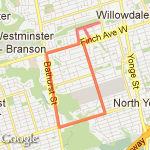 Rise and shine route map