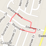 last part of skyloop run route map