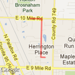 pensacola 2.2 route map