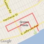 To Kensington route map