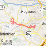 9 mile loop - #2 route map