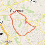 Dryden 5 miles route map