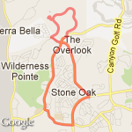 7 mile loop route map