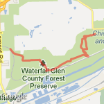 6.5 Mi WF GLEN route map