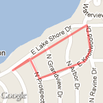 around the block route map