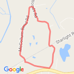 5K Loop: Reverse route map