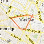 The Biscuit route map