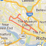 10 mile loop route map