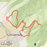 Group run #1 route map