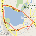 Mom's house route map