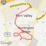 AMT Renaissance 2 route map