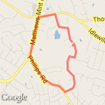 Philips, 51, Idlewild route map