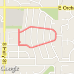 Palos Verdes Loop route map