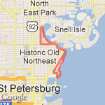 Long Vinoy Run route map