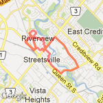 Loop run route map