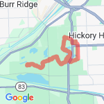 Paleo 0.00 - 10.35 route map