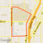 Around USC route map