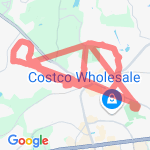 8 mile Loop - Roxshire/Huguenot Park/Roxshire route map