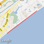 Ocean Watch - 5 Mile Beach Run route map