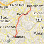 brookline route map