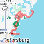 10 Mi Pier+Golf+Brightwaters route map