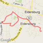 Macbeth-johnsville-pineyridge route map