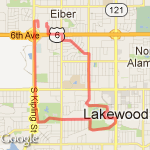 Addenbrooke Belmar route map
