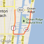 3 legs of Wool-Ocean-US1 Square route map