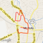 Shamrockin for Rankin  route map