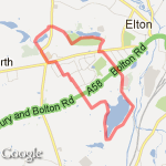 Cross Country route map