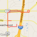 bac 5k at the j route map