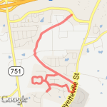 CR to trail route map