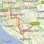 5 mile home run route map