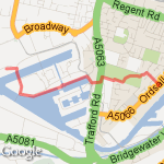 Usual Route route map