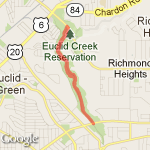 euclid creek reservation route map