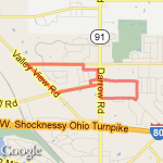 5 mile edge/her/hines/vv route map