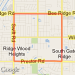 4 mile run route map