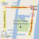 Ocean-Corinne route map