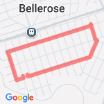 walking route map