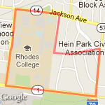 Large Loop Around Campus route map