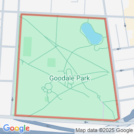 Run My Route - Running Map Goodale Park Lap