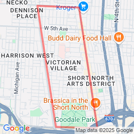 Run My Route - Running Map Neil-Goodale-High-King Loop